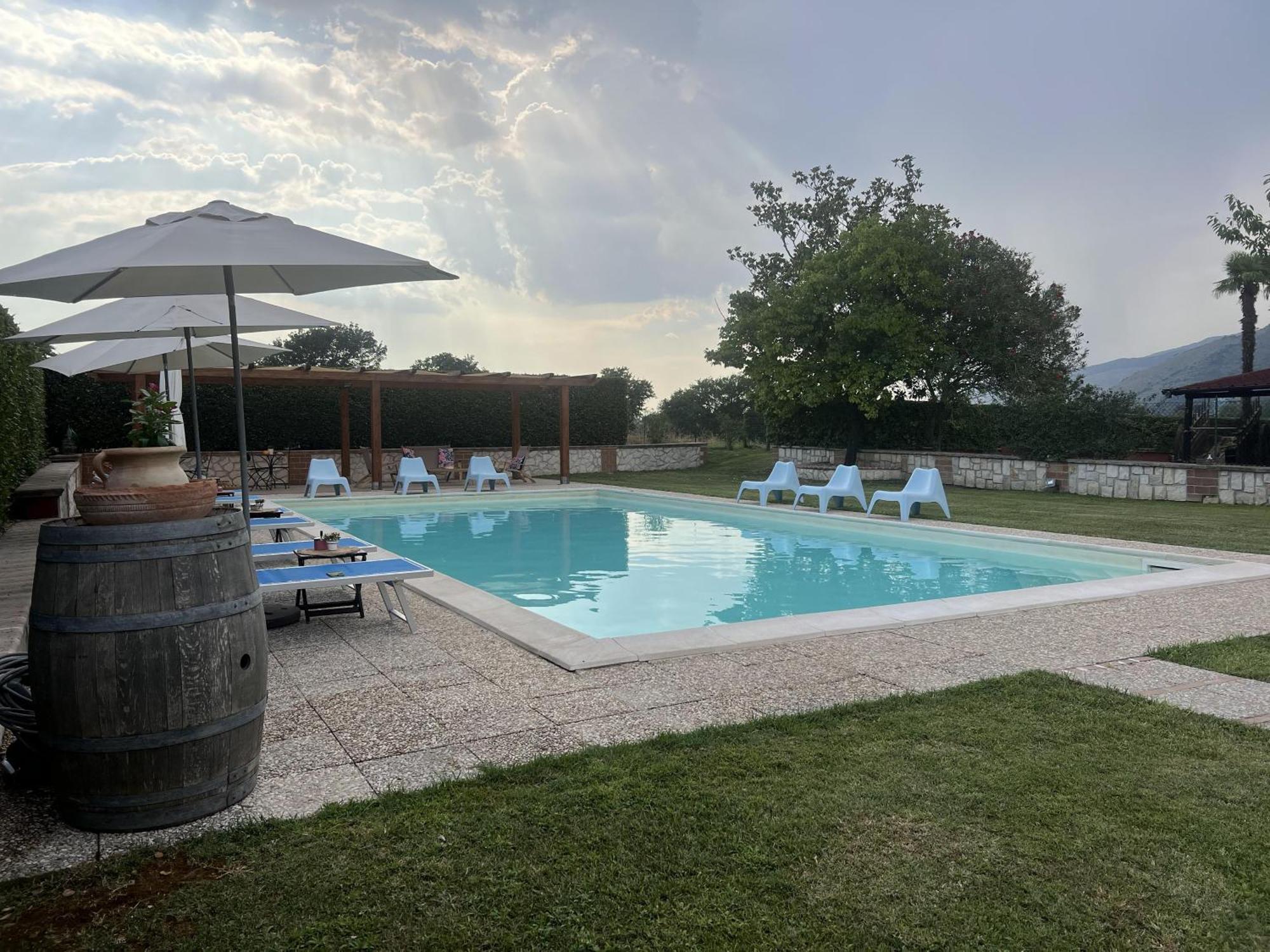 B&B Colle Cucchiara Cassino Kültér fotó